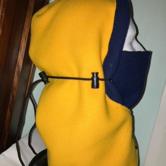 West Virginia Mountaineers snowmobiling reversible hood moves with your head - Picture 4 of 5